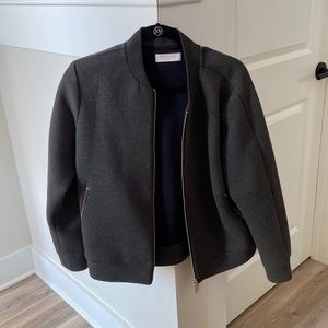 Everlane Dark Gray Bomber Jacket